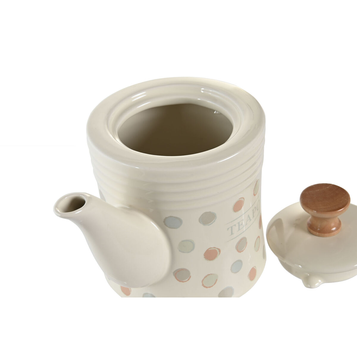Bule DKD Home Decor Bege Grés 1 L